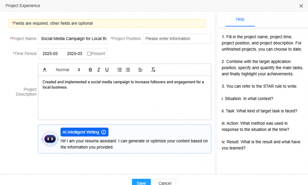 AI CV Builder 3